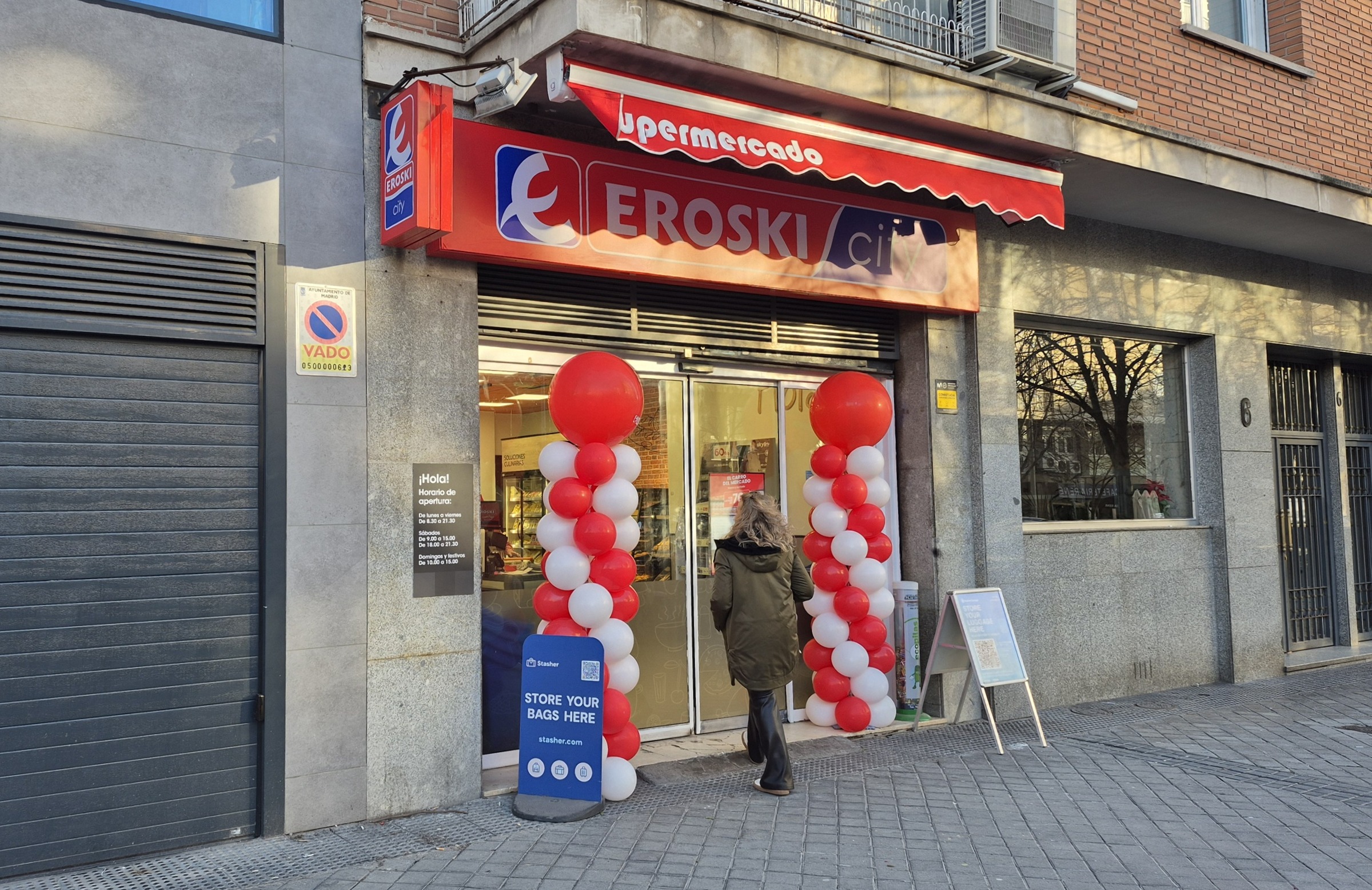 supermercado Eroski en Madrid
